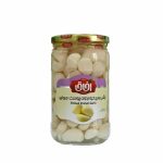 Afagh Pickled peeled garlic 680 gr ترشی سیر حبه بدون پوست آفاق