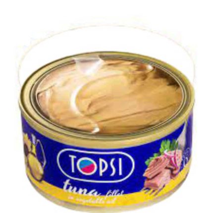 canned tuna تن ماهی تپسی