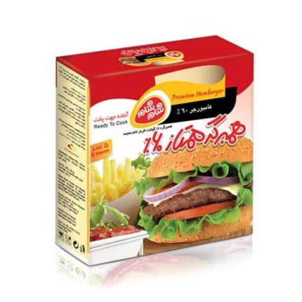 Premium Hamburger 60%   همبرگر ممتاز