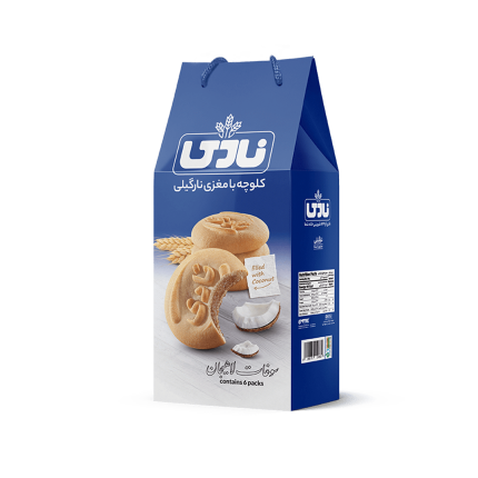 Cookie with Coconut Center Filled 6Pc کلوچه نارگیلی نادی