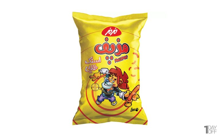 golden cheese snack mazmazاسنک طلایی مزمز - Image 1