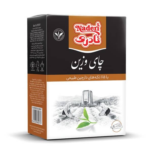 black tea vazin naderi with Cinnamonچای سیاه نادری با دارچین