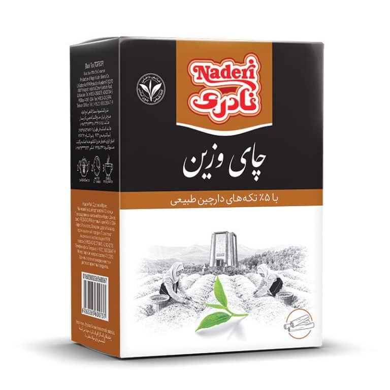 black tea vazin naderi with Cinnamonچای سیاه نادری با دارچین - Image 1