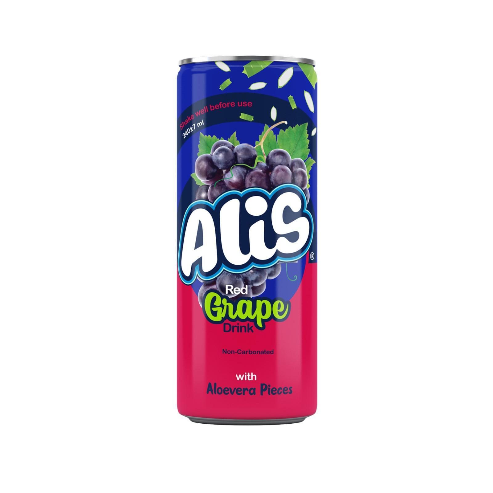 alis grap grap drink alis with aloevera pieces نوشیدنی انگور عالیس - Image 1