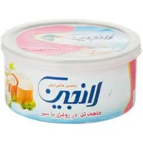 سیر تن Light tuna fish with garlic oil تن ماهی در روغن با سیر لانجین - Image 1