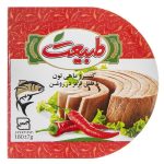 Tuna fish tabiat with chili تن ماهی طبیعت فلفلی