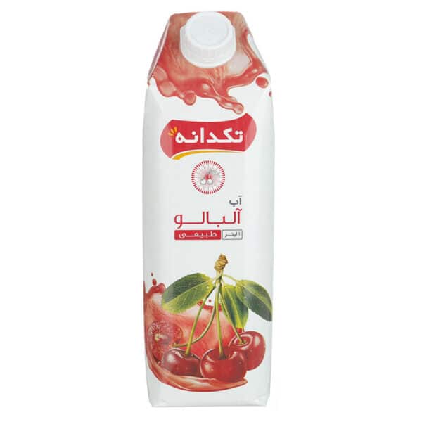 Sour cherry juice takdaneh 1L آب آلبالو تکدانه