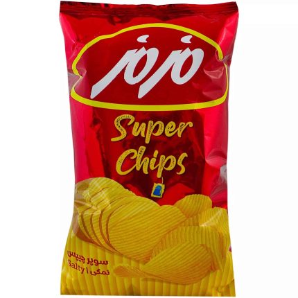 Super chips salty mazmaz سوپر چیپس نمکی مزمز