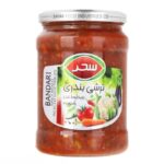 Sahar Bandari spicy mixed pickled vegetables ترشی بندری مخلوط تند سحر