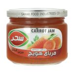 Sahar Carrot  jam 390gr مربا هویج سحر