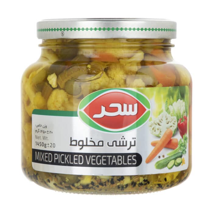 Mixed pickled vegetables sahar ترشی سبزیجات مخلوط سحر - Image 1