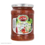 Bandari spicy mixed pickled vegetables sahar ترشی تند بندری سحر