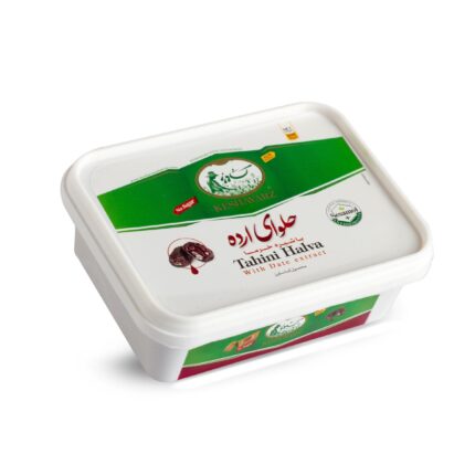 Tahini halva Date syrup keshavarz حلوا ارده با شیره خرما