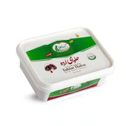 Tahini halva Date syrup keshavarz حلوا ارده با شیره خرما