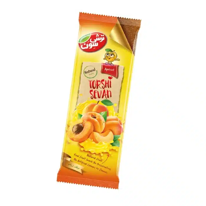 Apricot fruit bar torshi seven لواشک زردآلو ترشی سون - Image 1