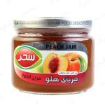 Sahar Peach jam 390gr مربای هلو سحر