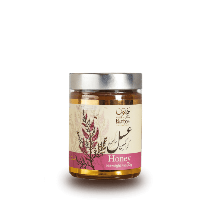 Manna Honey  malek khatoon عسل گزانگبین 450 گرمی - Image 1