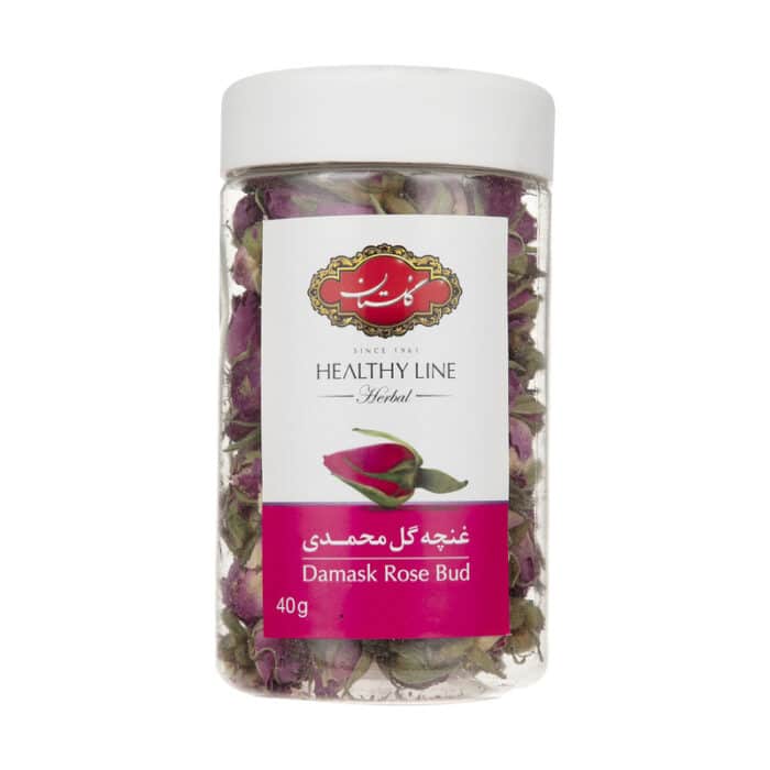 damask rose bud غنچه گل محمدی گلستان - Image 1