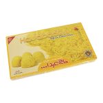 Hajabdola saffron cotton candy پشمک لقمه ای زعفرانی حاج عبداله