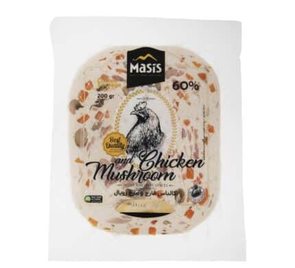 Chicken and mushroom Jambon 60% ژامبون