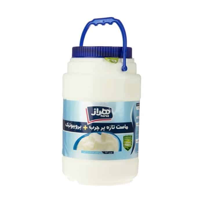ماست پروبيوتيك پرچرب هراز Haraz Full fat probiotic Yoghurt - Image 1
