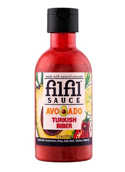 سس تركيش بيبر فيلفل Filfil Sauce Avocado Turkish Biber