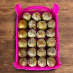 Iranian Khaki Plum Tray آلو خاکی سبدی