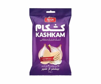 Dried Curd Snack with Shallots کشک خشک تنقلاتی با طعم موسیر