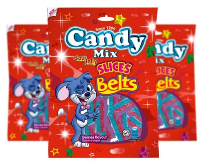 Candy Mix Slices Belts پاستیل میکس ترش - Image 1