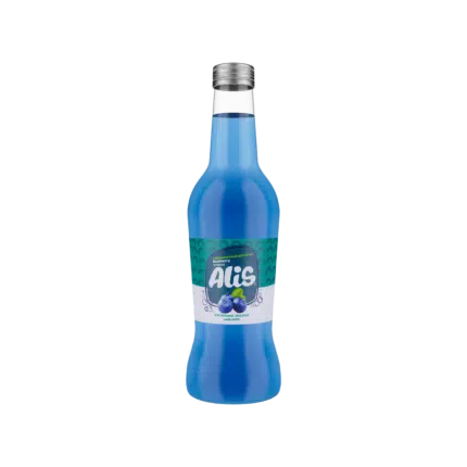 Carbonated Fruits Soft Drink Blueberry نوشیدنی گازدار بلوبری عالیس