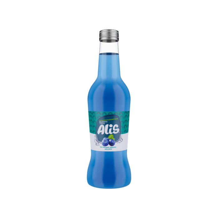 Carbonated Fruits Soft Drink Blueberry نوشیدنی گازدار بلوبری عالیس - Image 1