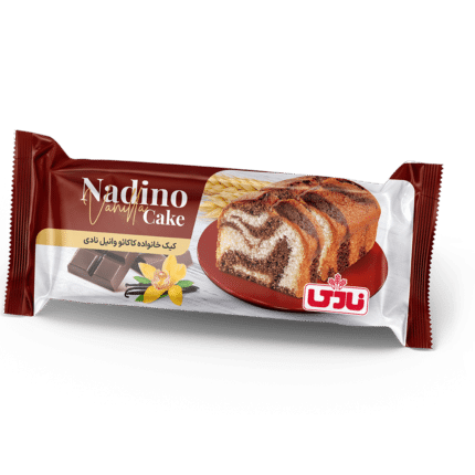 Nadino Vanilla cake کیک کاکائو وانیل نادی