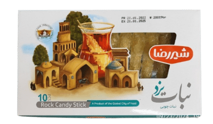 Rock candy Stick Shirreza نبات چوبی شیررضا