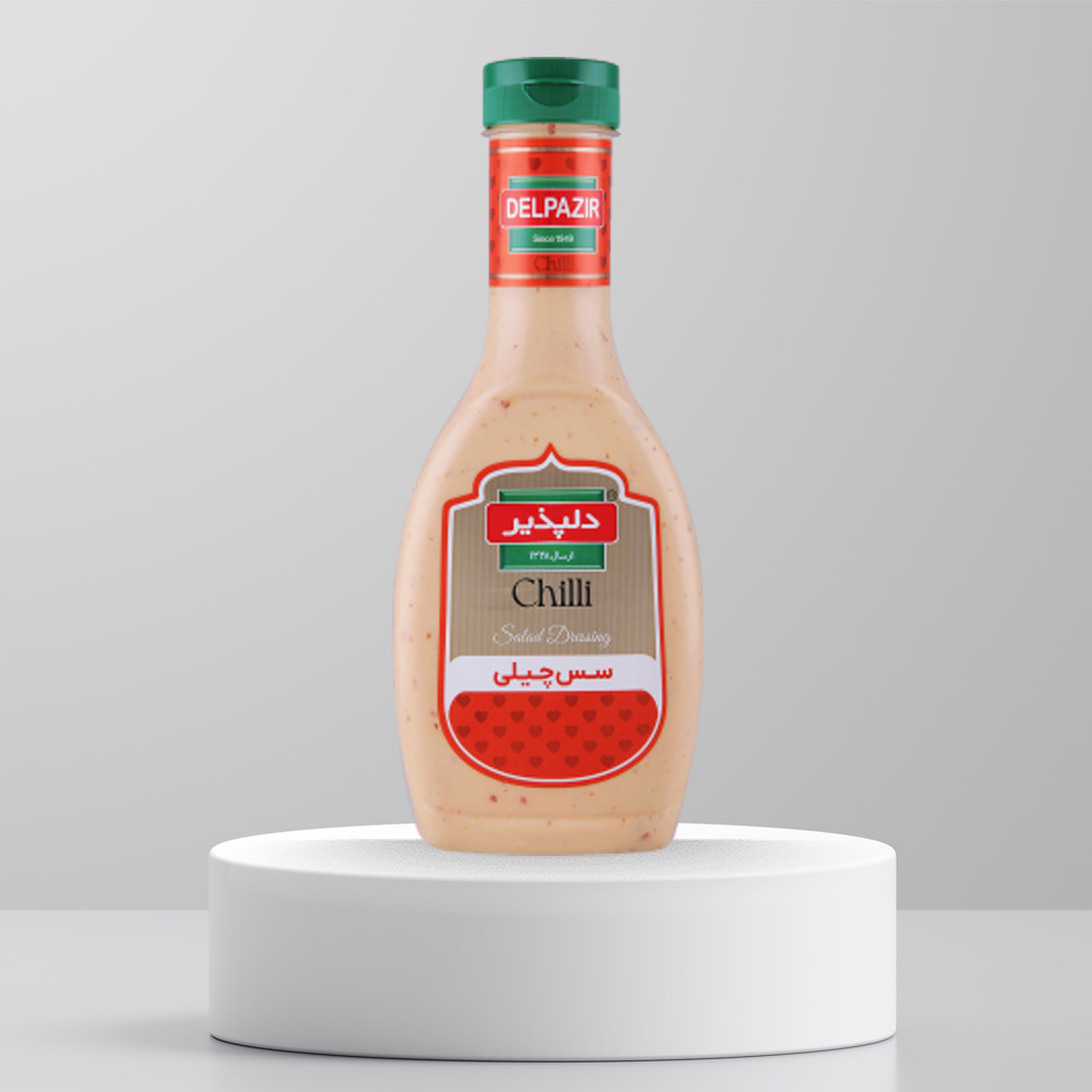 chili sauce Delpazir Chilli Dressing 454gr سس چیلی دلپذیر - Image 1