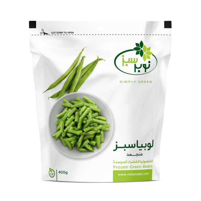 Frozen Green Beans لوبیا سبز منجمد نوبر سبز - Image 1