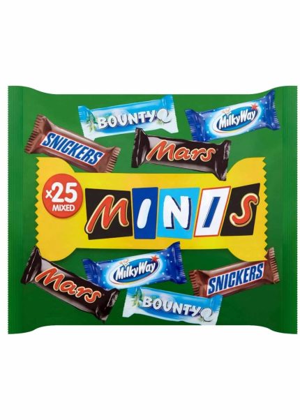 Best Of Minis Assorted Chocolate Bars 500 g  میکس شکلات های مینی