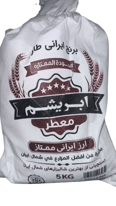 Abrisham Tarom Rice 10kg برنج طارم اعلا ابریشم