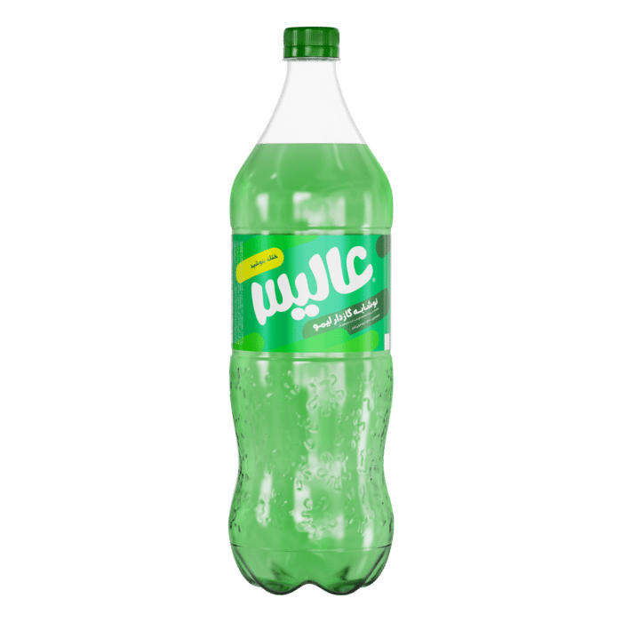 Lime Carbonated Soft Drink 1500ml نوشابه لیمویی عالیس - Image 1