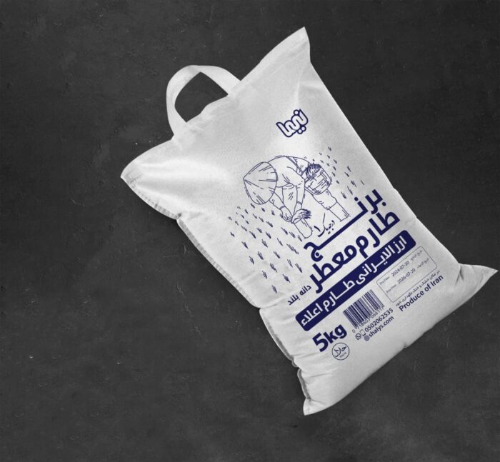 Nima Tarom Rice 5kg برنج طارم نیما معطر - Image 1