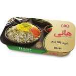 Hani Canned Rice and Broad Beans With Dill 350gr شوید باقلا پلو هانی