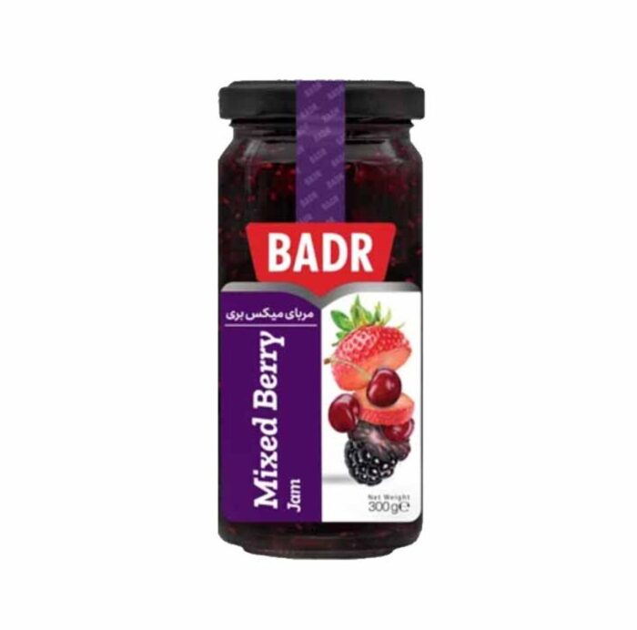Badr Mixed Berry Jam 300grمربای میکس بری بدر - Image 1