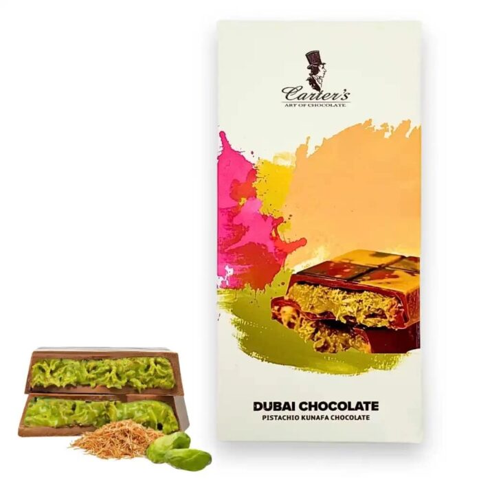 Carter's Art of chocolate Dubai Chocolate 210gr شکلات دبی - Image 1