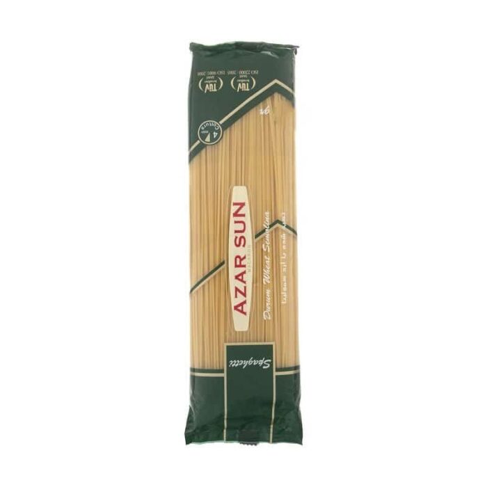 Azar sun Spaghetti 400gr ماکارونی آذرسان - Image 1