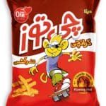 Cheetoz Crunchy Flaming hot 60gr کرانچی  تند و آتیشین چی توز