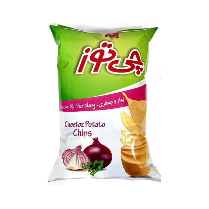 Cheetoz Potato Chips Onion and pastry 65gr چیپس پیاز جعفری چی توز - Image 1