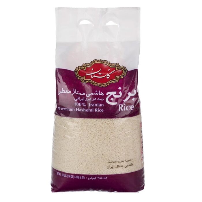 Golestan Premium Hashemi  برنج هاشمی گلستان - Image 1