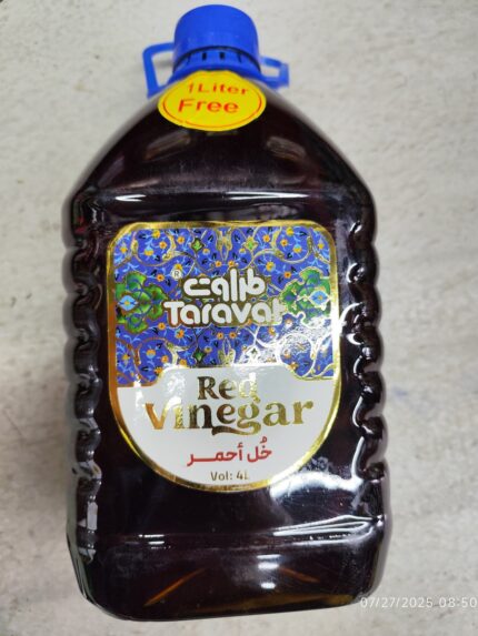 Taravat Red Vinegar 4l سرکه قرمز طراوت