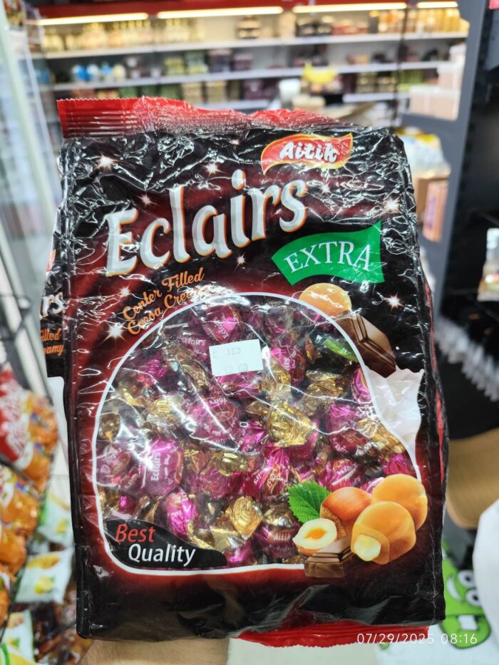  Aitik Eclairs Conter Filled Cocoa Cream شکلات آیتیک با مغز کاکائو - Image 1