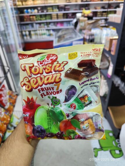Torshi Sevan Layered Fruit Bar لواشک چندلایه ترشی سون