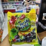 Torshi Sevan Sour Toffee Fruit Bar تافی ترش با پوره سیب ترشی سون